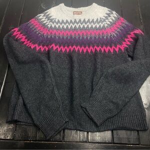 Michael Kors Vintage Style Wool/Cashmere/Angora Blend Sweater Size Large